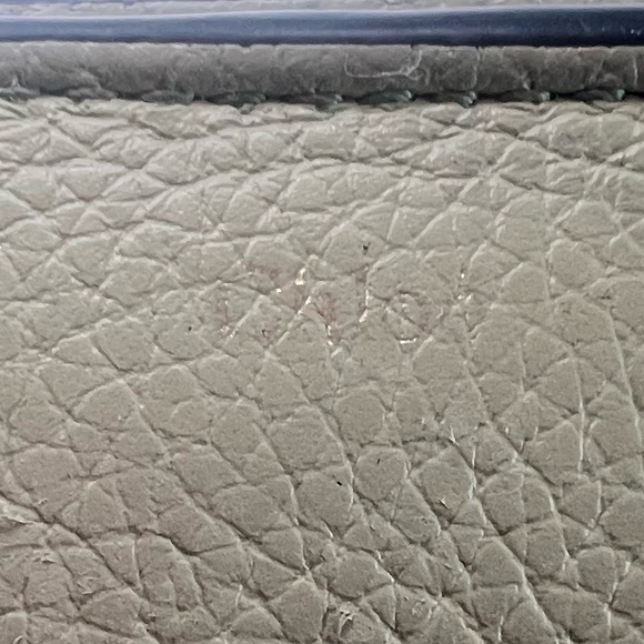 Chloe Light Green Pebble Leather Wallet - Picture 5 of 11